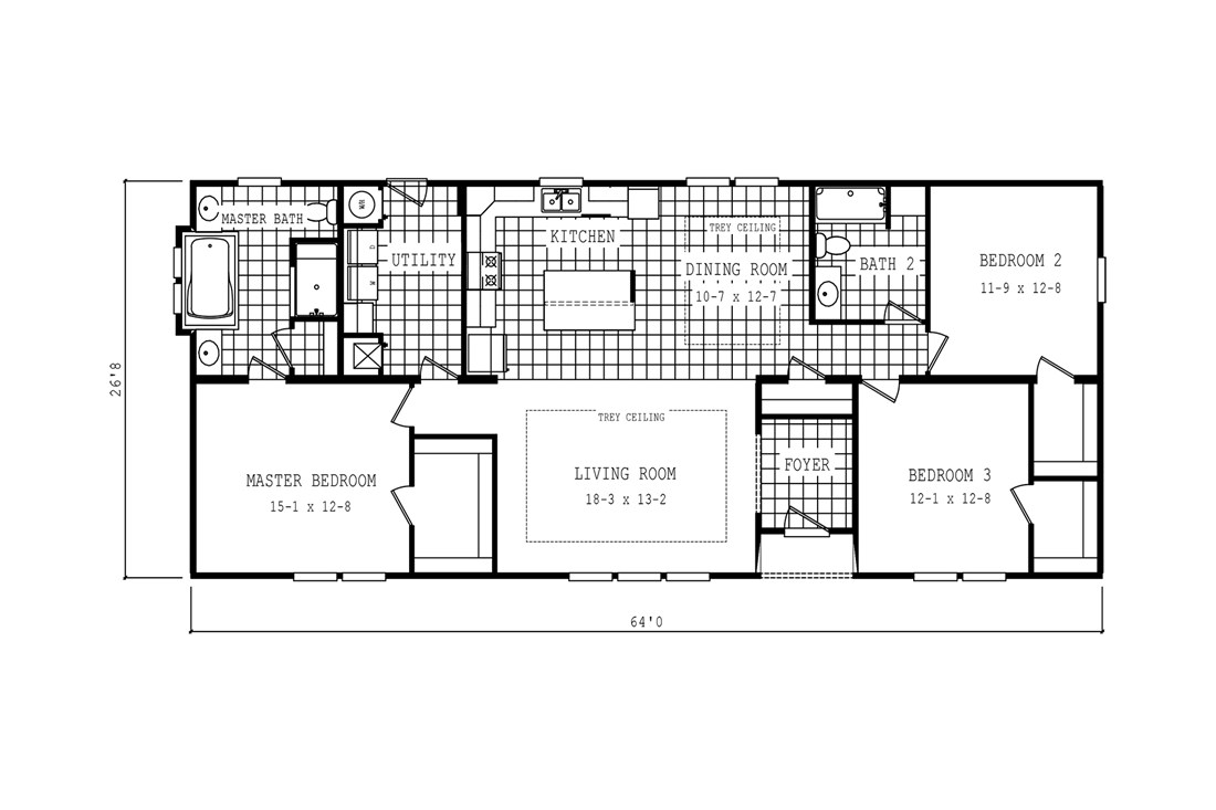 The 2088 HERITAGE Floor Plan