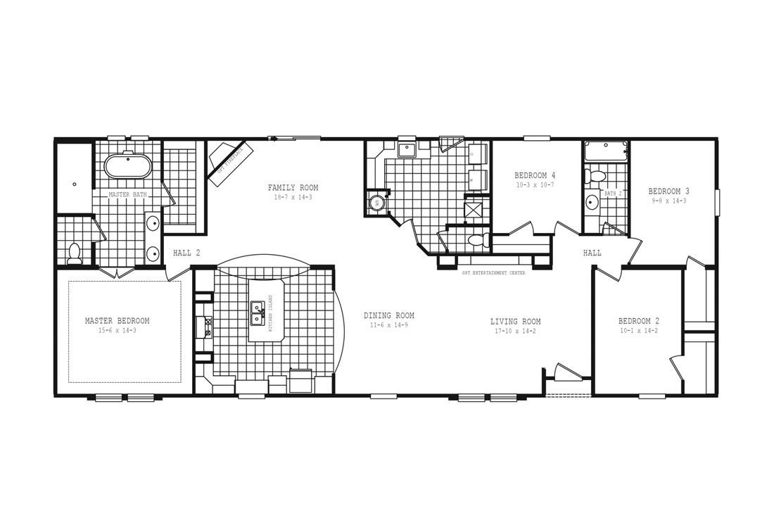 The 2097 HERITAGE Floor Plan