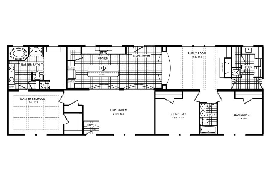 The 3333 HERITAGE Floor Plan