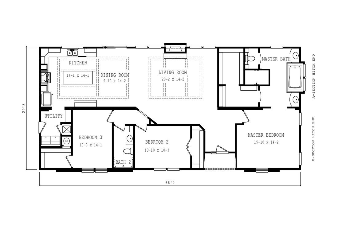 The 2083 HERITAGE Floor Plan